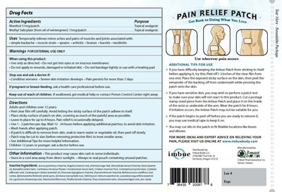 Package Back (Imbue 1 Package Back)